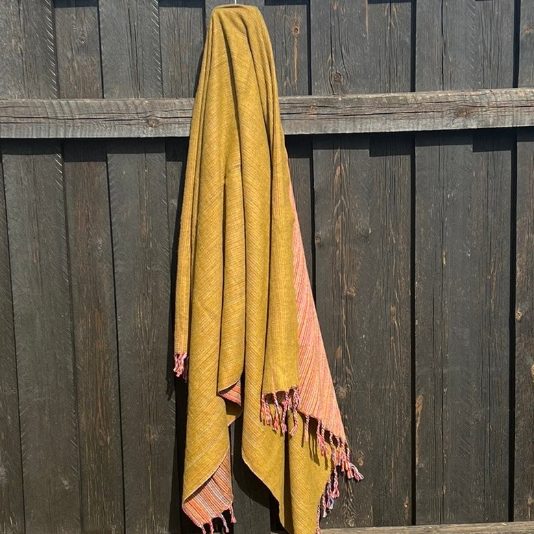 Lille Yak Tæppe/Shawl - Vælg farve