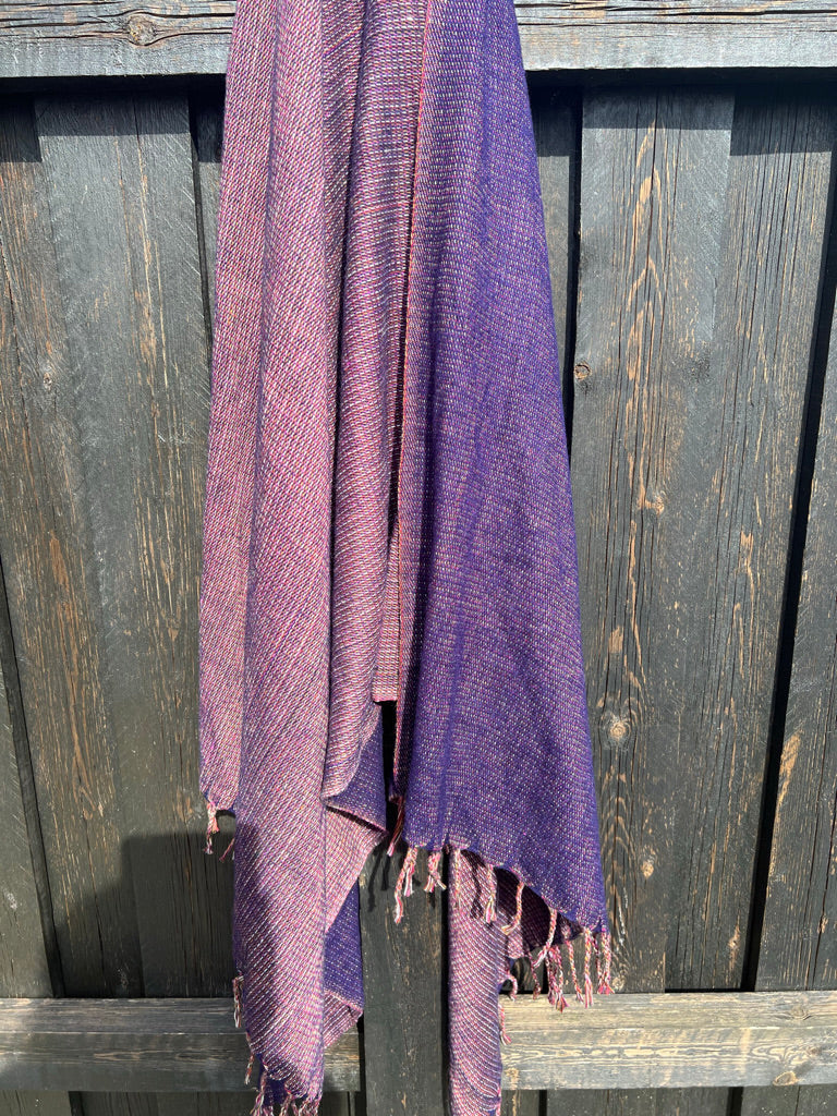 Lille Yak Tæppe/Shawl - Vælg farve