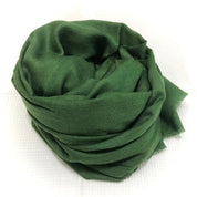 Cashmere Sjal - grøn