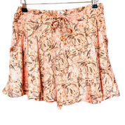 Shortsnederdel i silke med lomme str. S/M