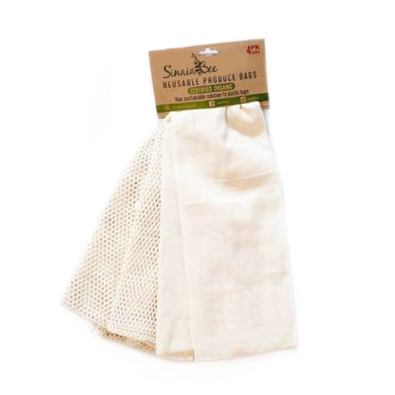 Grøntsagsnet, GOTS-certificeret økologisk