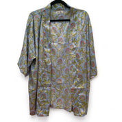 Dancing flowers kimono sæt