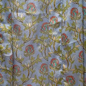 Dancing flowers kimono sæt