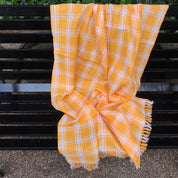 Indisk håndklæde gul