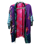 Kort silke kimono