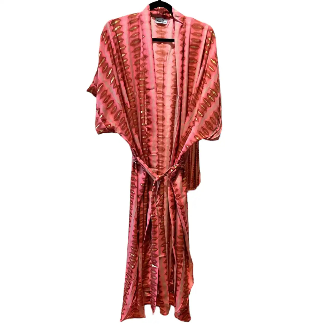 Lang Pink Silke Kimono 8.