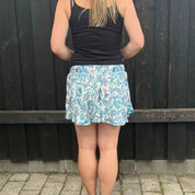 Lyseblå Silkeshorts