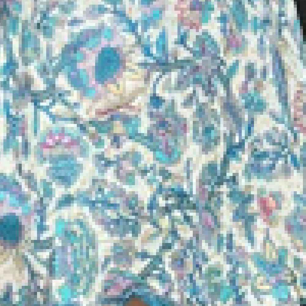 Lyseblå Silkeshorts