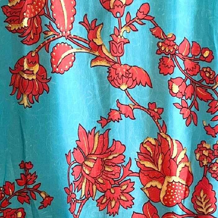 Kaftan med bindebånd/Impire Snit