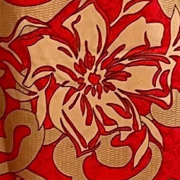 Kaftan med bindebånd/Impire Snit