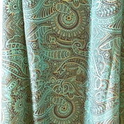 Kaftan med bindebånd/Impire Snit- med guld