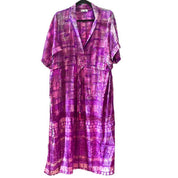 Kaftan med bindebånd/Impire snit