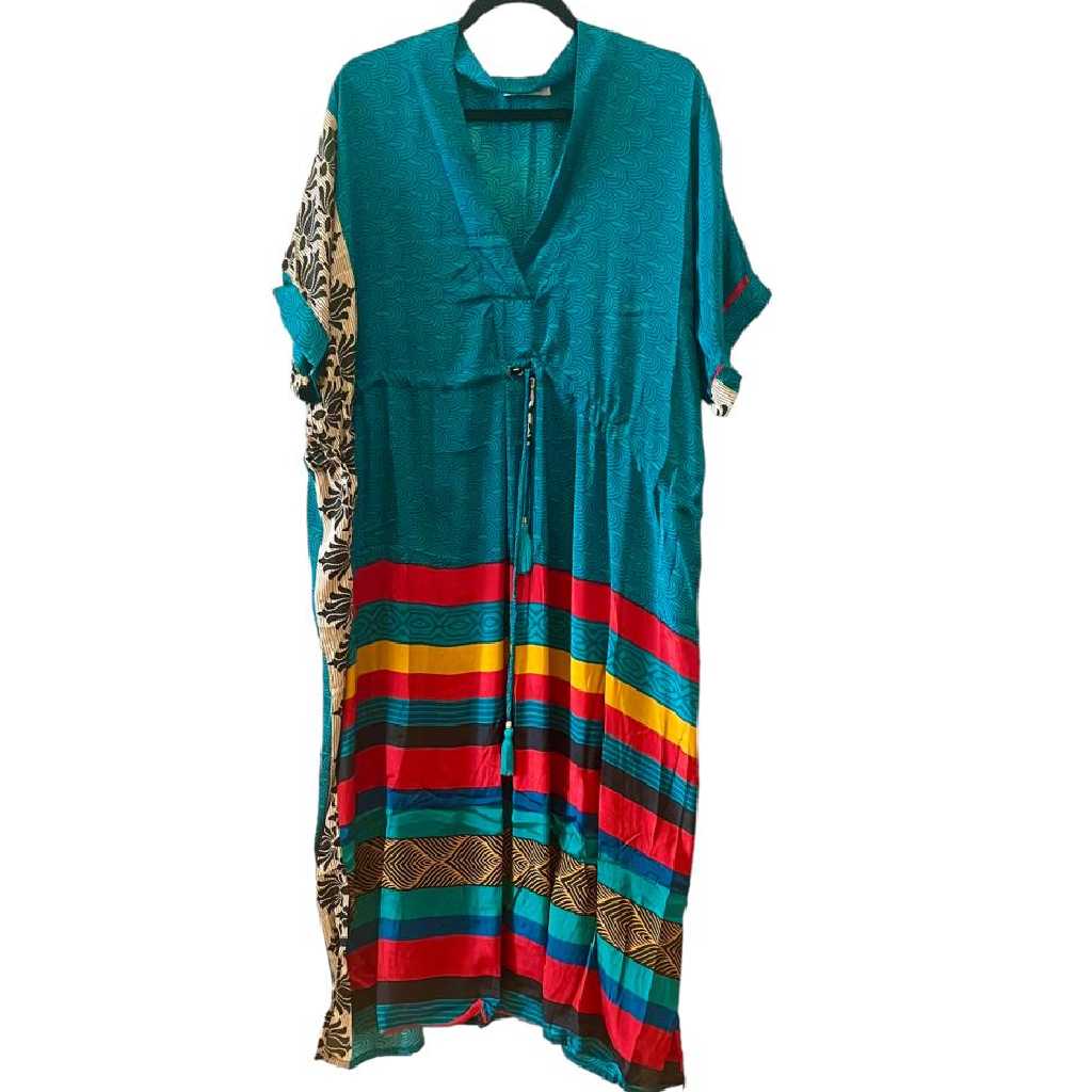 Kaftan med bindebånd/Impire Snit