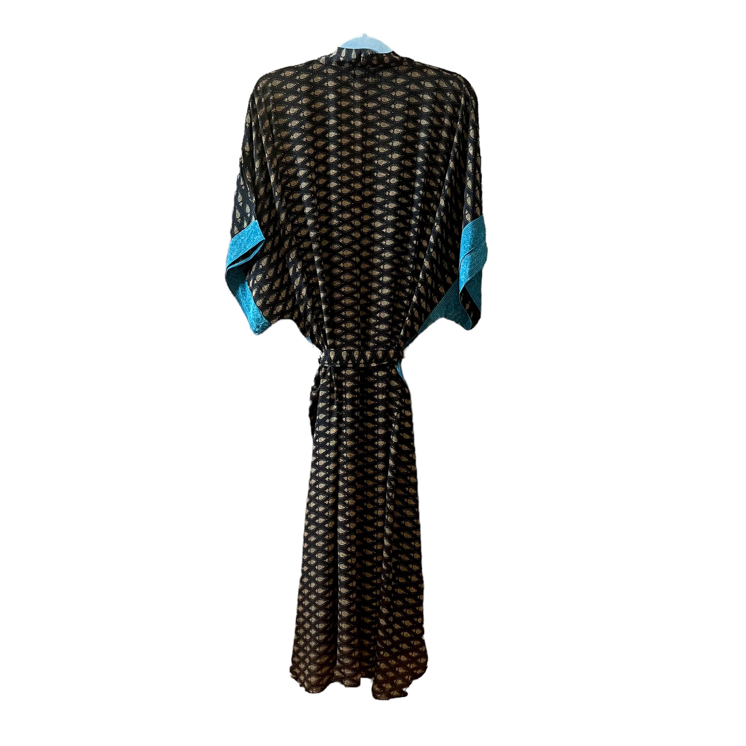 Golden dream Silke kimono lang 17.