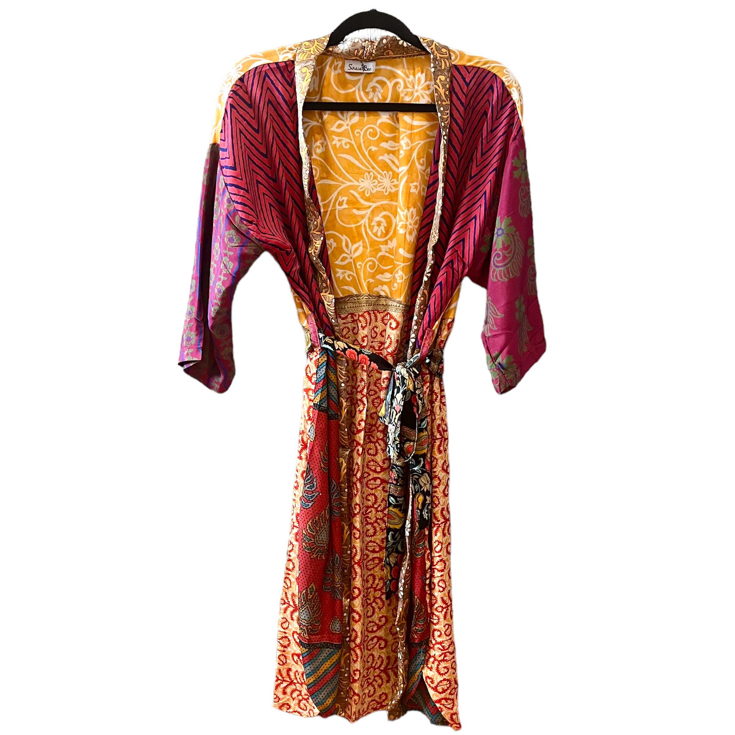 Multi color Silke Kimono