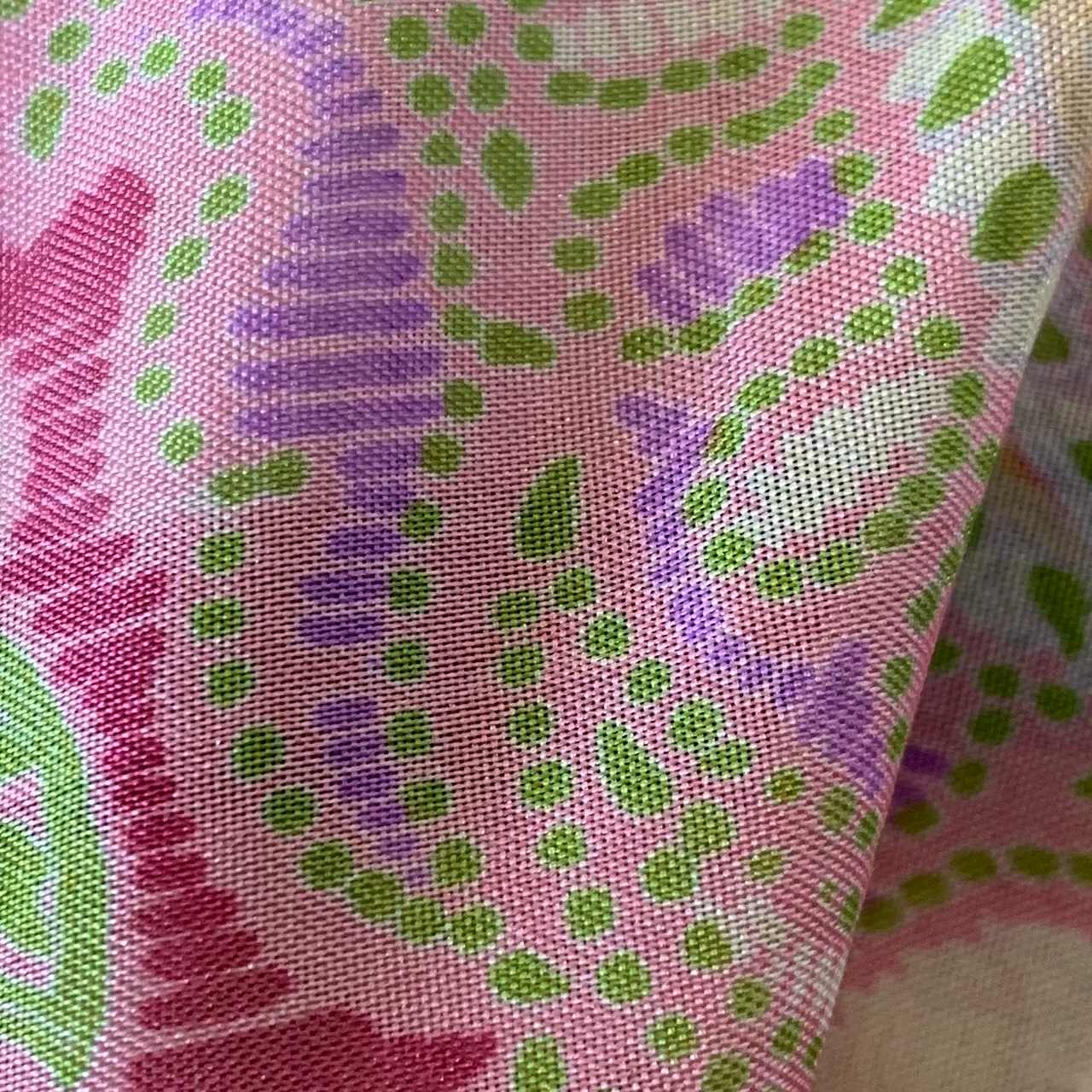 Silke kimono med lomme