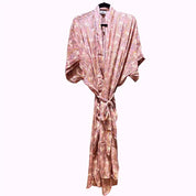 Lang Blomstret Silke Kimono 5.