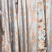 Lang smuk sølvgrå silke kimono 9.