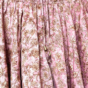 Shortsnederdel i silke med lomme str. S/M