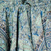 Shortsnederdel i silke med lomme str. XS/S