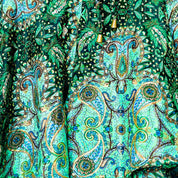 Shortsnederdel i silke med lomme str. M/L