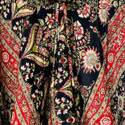 Shortsnederdel i silke med lomme str. S/M