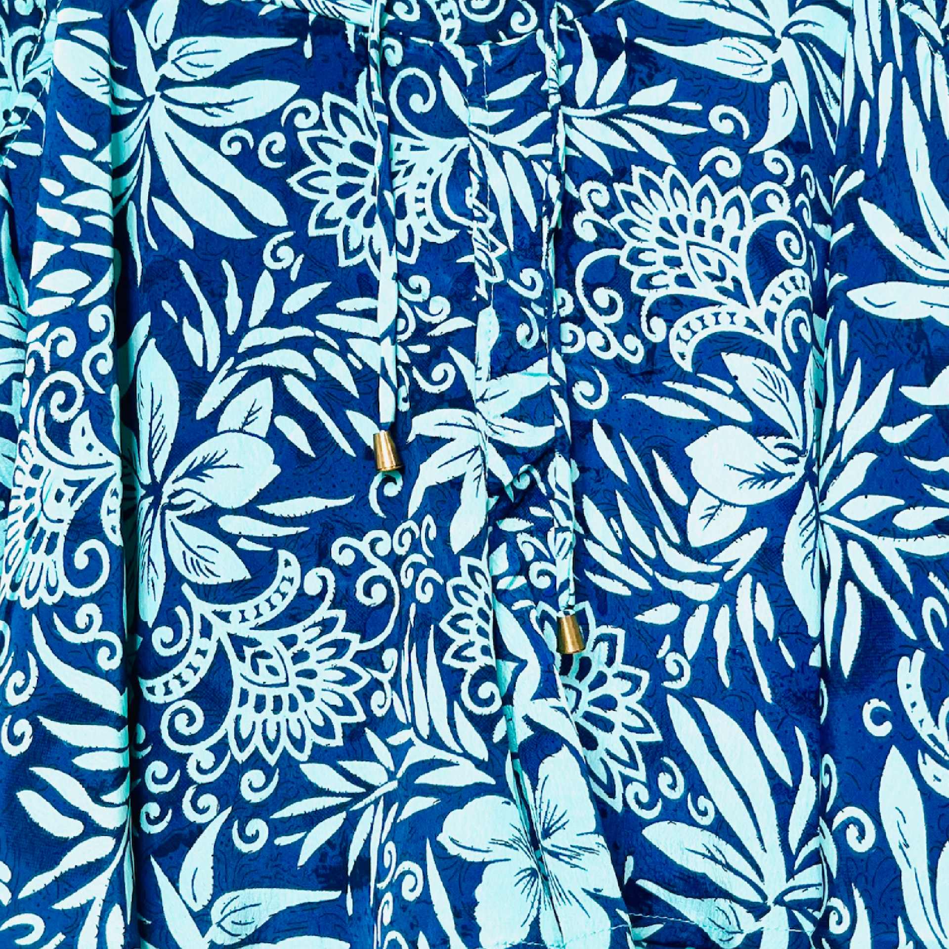 Shortsnederdel i silke med lomme str. M/L