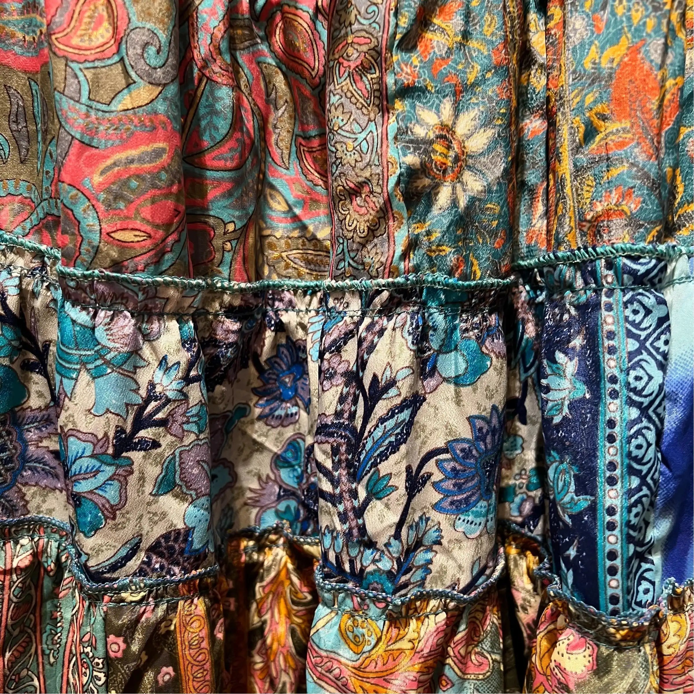 Silke patchwork nederdel 8