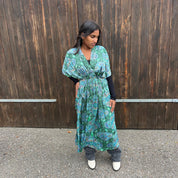 Kaftan med bindebånd/ Empire Snit