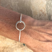 Armbånd Rund - sølv