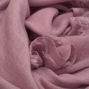 Firkantet sjal, pink