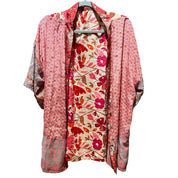 Kort silke kimono