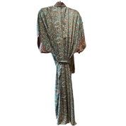 Lang Blomstret Silke Kimono 4.