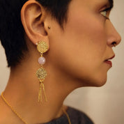 Guldørering med sten