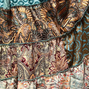 Silke patchwork nederdel