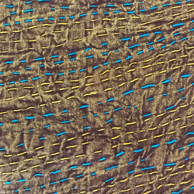 Stonewashed Kantha - Unik - 160 x 230 cm