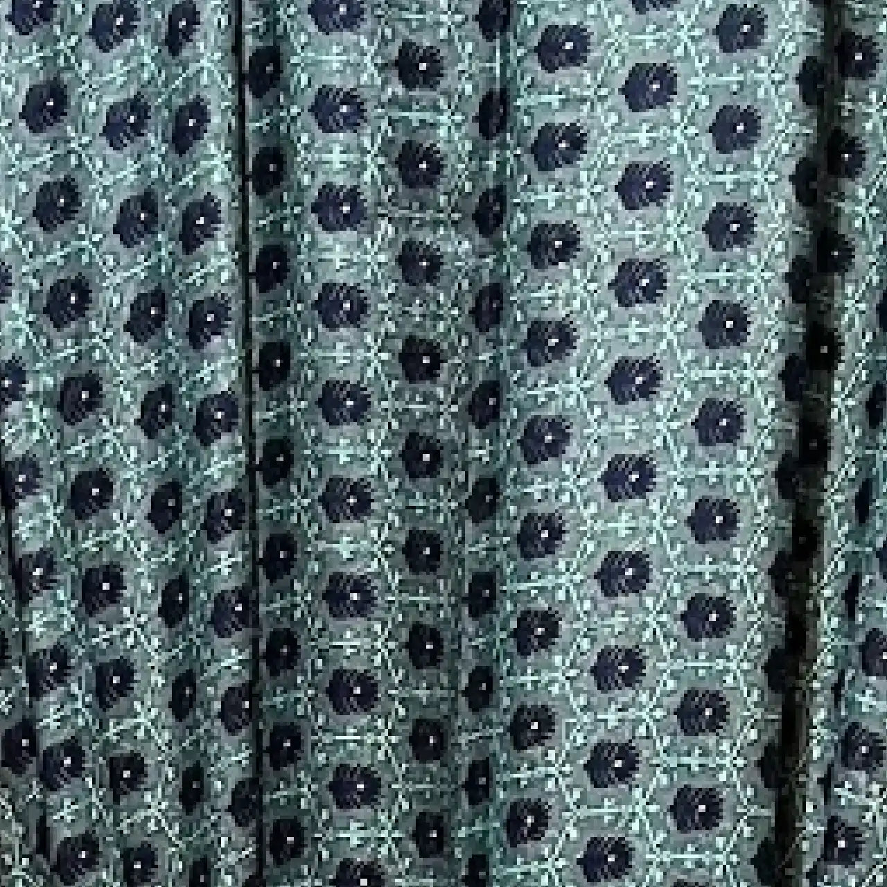 Lang Grøn Silke Kimono 6.