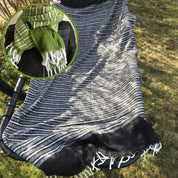 Lille Yak Tæppe/Shawl - Vælg farve