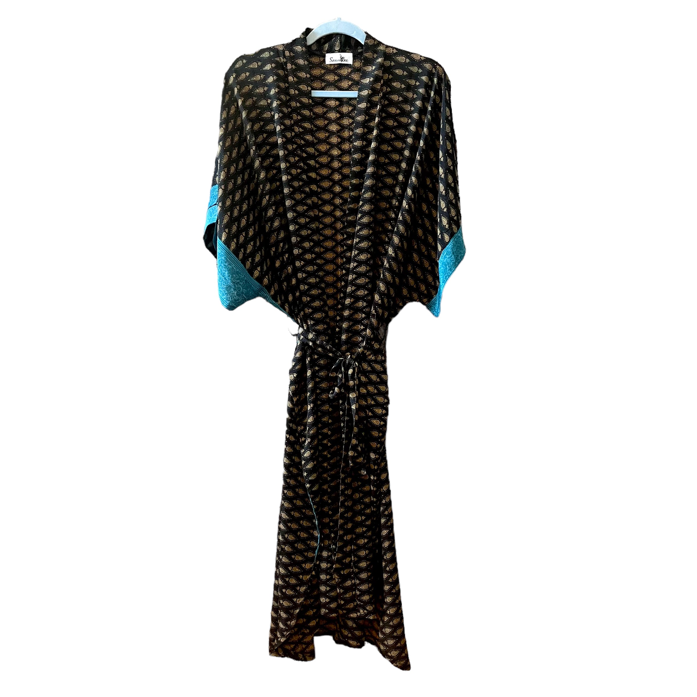 Golden dream Silke kimono lang 17.