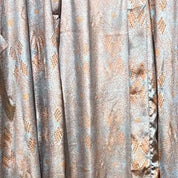 Lang smuk sølvgrå silke kimono 9.