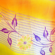 Kort silke kimono