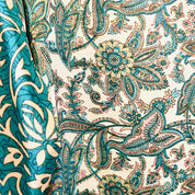 Kort silke kimono