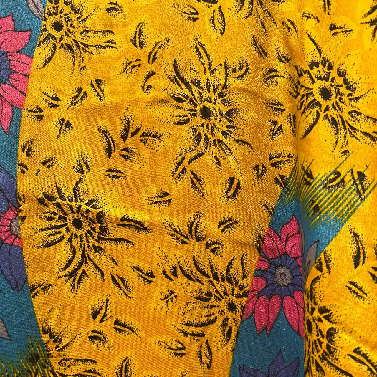 Kort silke kimono